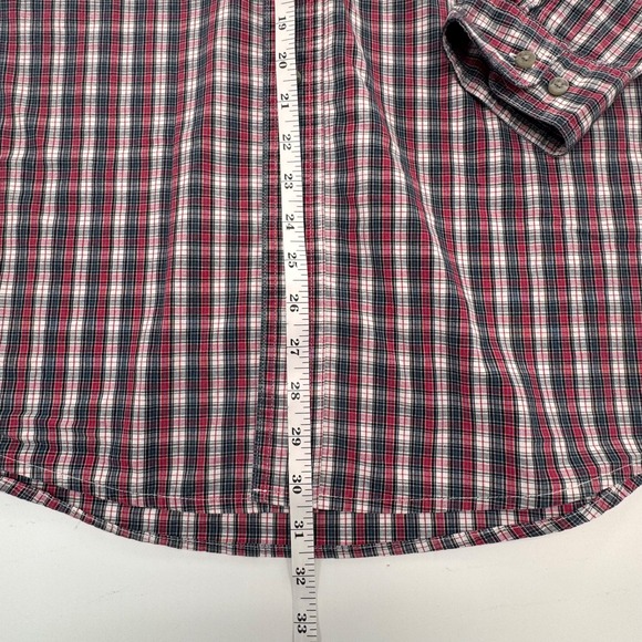 Wrangler‎ Rugged Wear Plaid Button Down Wrinkle Resist Shirt - Picture 5 of 6
